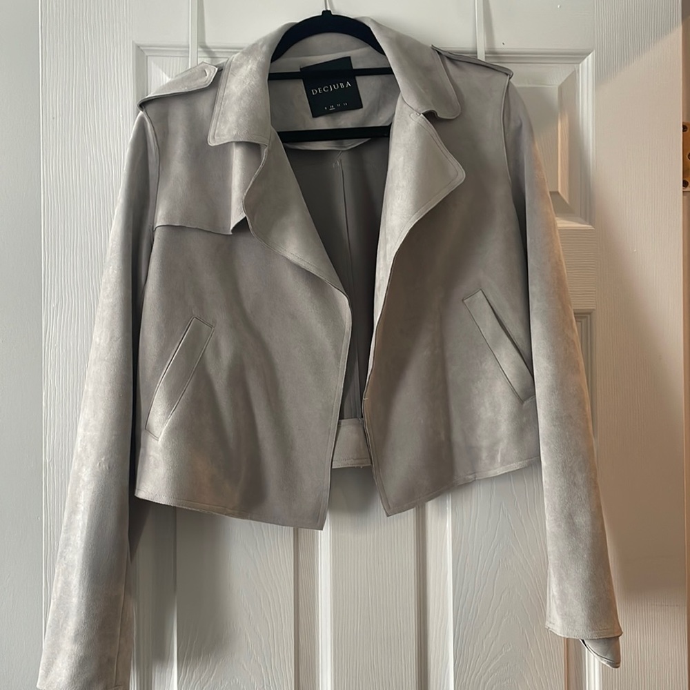 Very light weight suede jacket